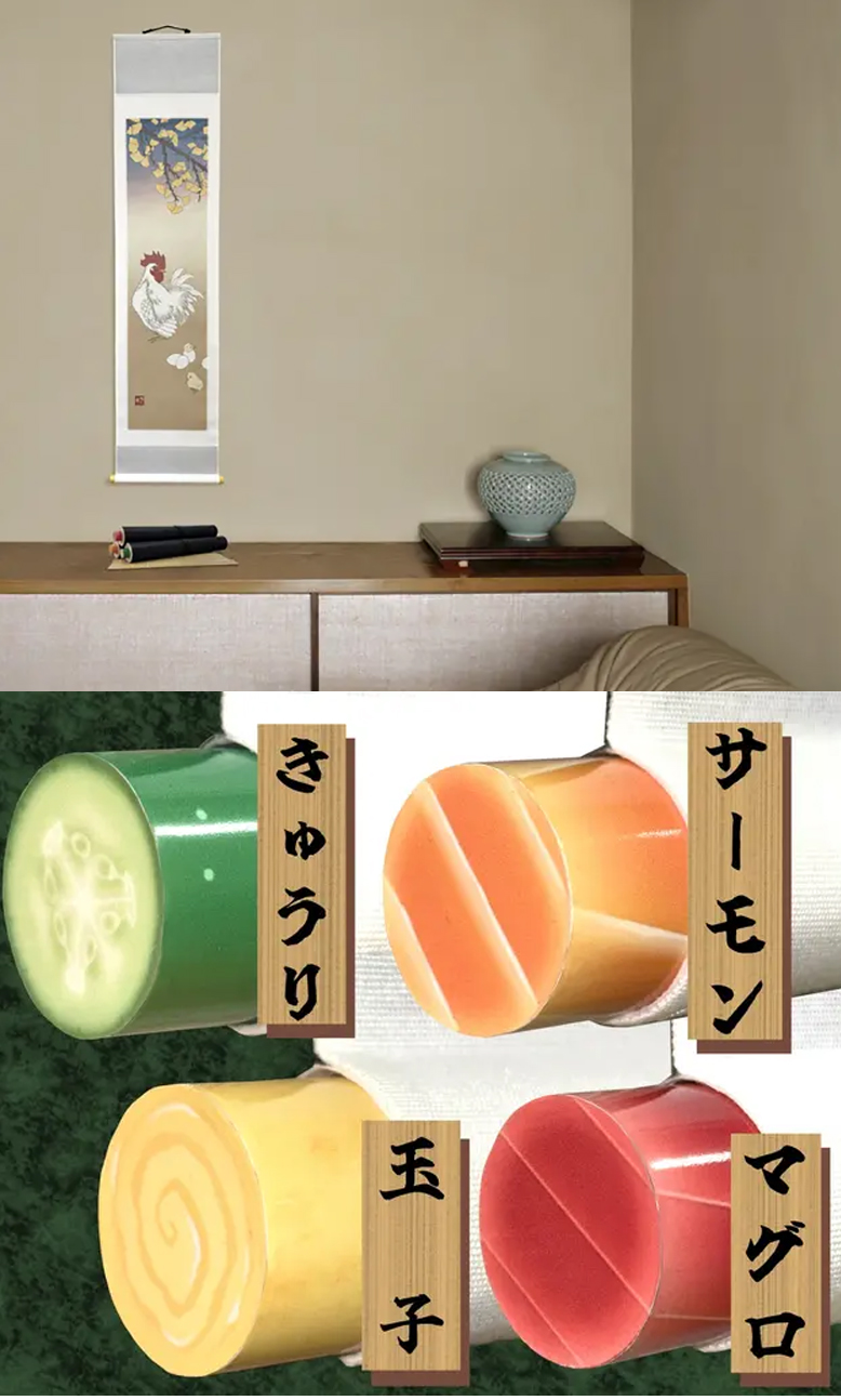 巻物　掛軸　絵　まとめ売り Yahoo!オークション - 【真作】 増田九木 花鳥図 秋田画人 肉筆