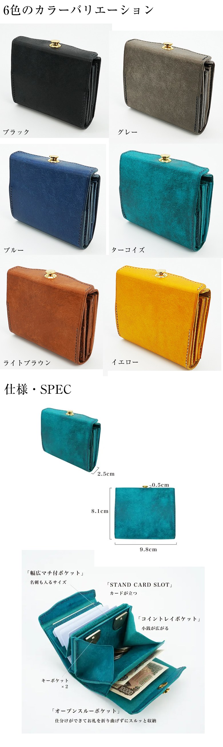 小さく速い箱型財布『SKITTLE スキットル』 Makuake（マクアケ