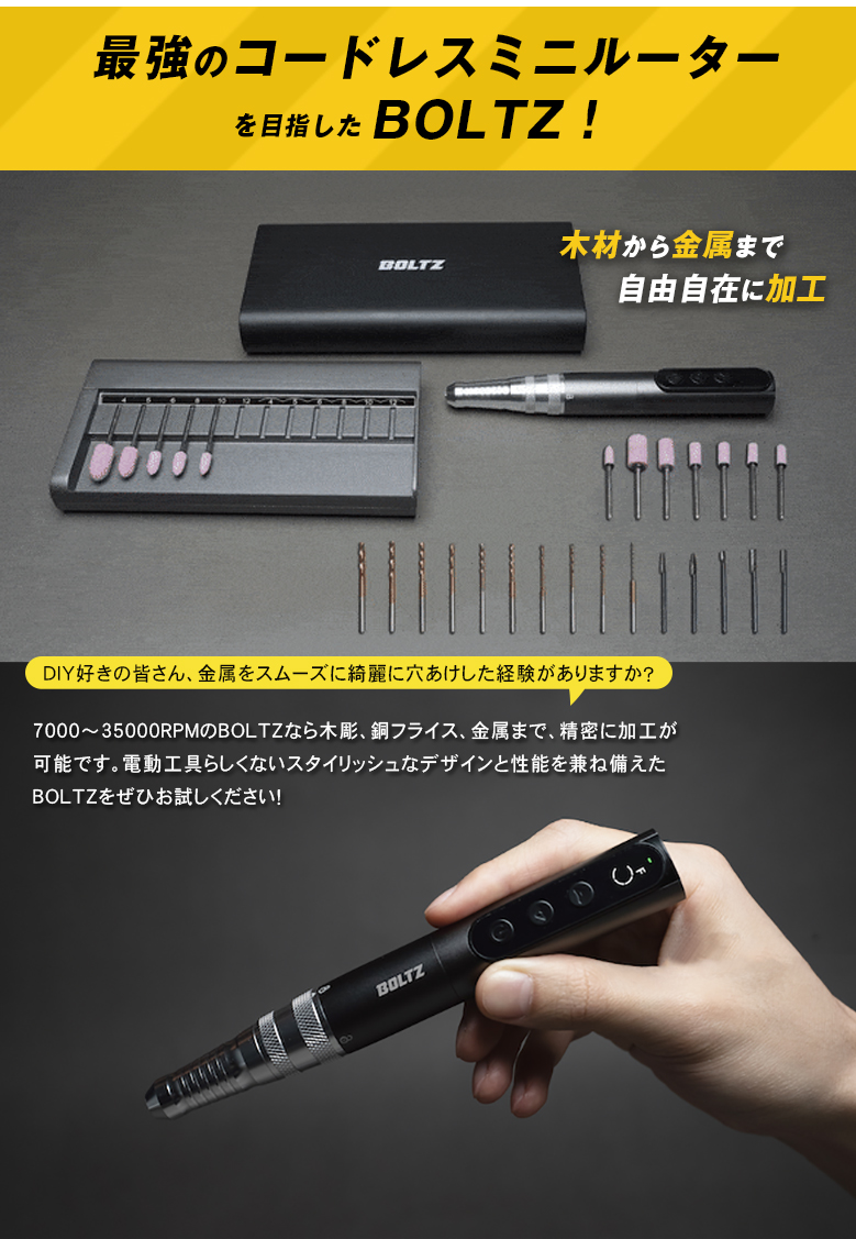 BOLTZ DIY TOOL ADVANCED KID ボルツ アドバンスセット 工具バッグ付き