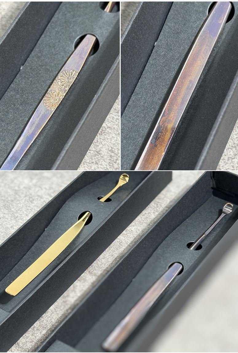 IMAI プロダクト 巧 りん青銅耳かき 24K 24金仕上げ 耳かき 耳掻き 耳