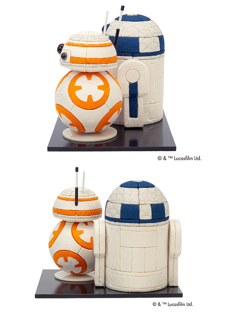 スター・ウォーズ 木目込み人形 アストロメク・ドロイド R2-D2 BB-8
