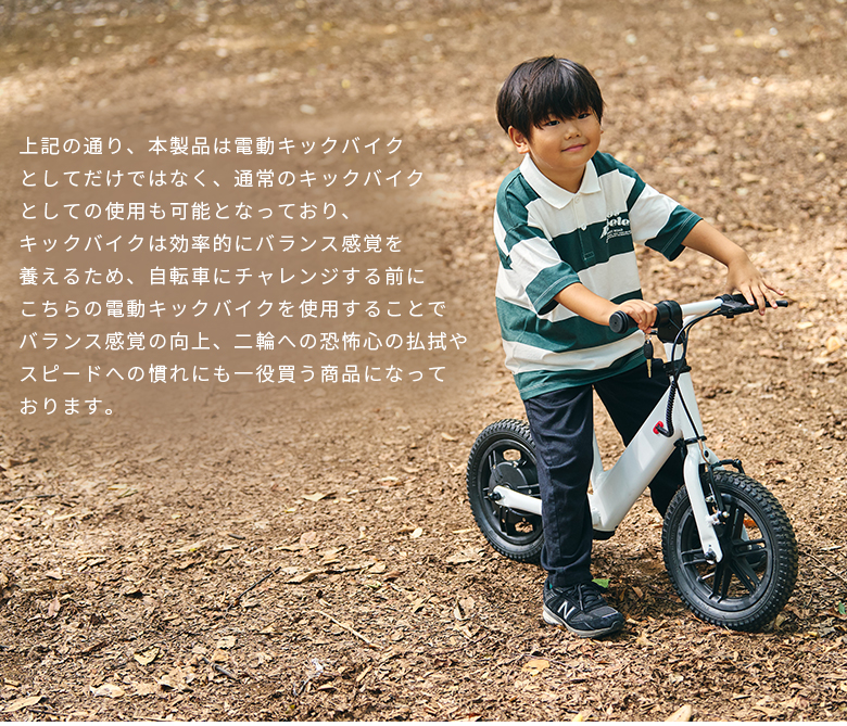 電動キックバイク】FirstRider ファーストライダー 対象年齢3歳半年