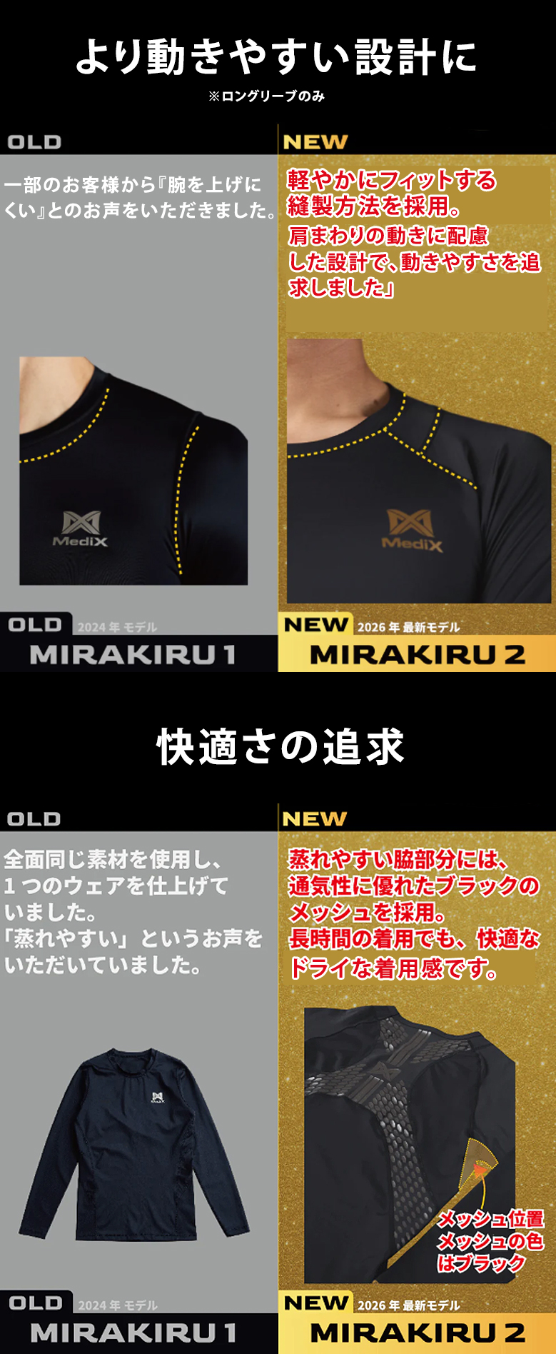 MIRAKIRU2 ノースリーブ ミラキル 独自鉱石加工 特殊鉱石加工