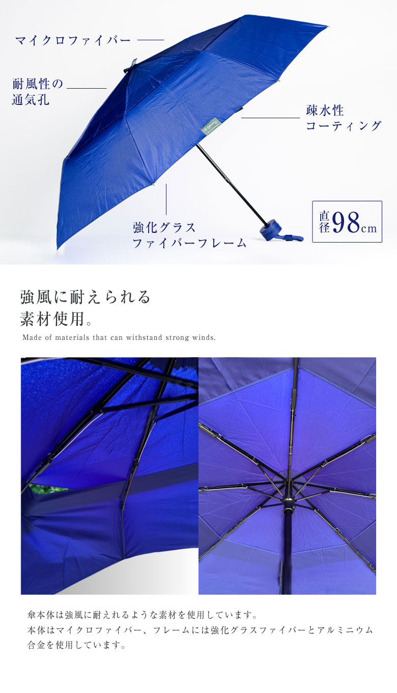 gilley 折りたたみ傘 ギリー 雨傘 ハード防水ケース 濡れない
