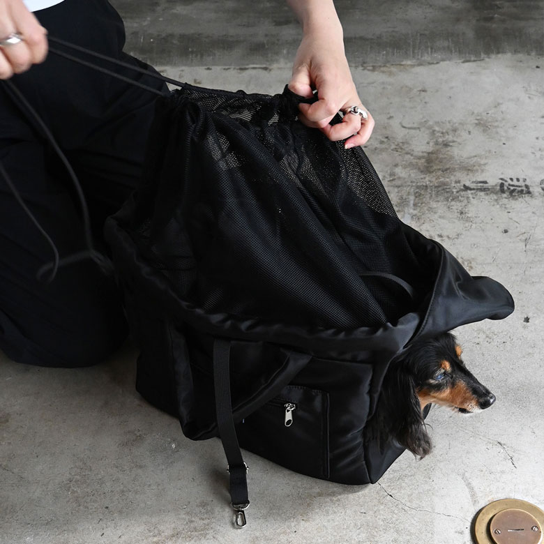 PUFF PET 3WAY TOTE（P25006） パフ 犬用 ペット用 バッグ ショルダー