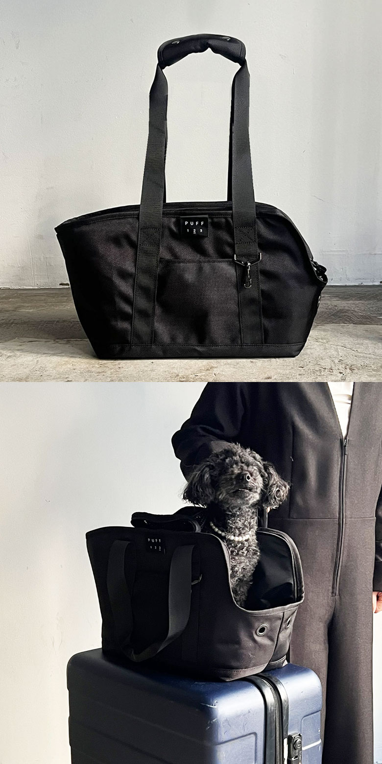 pet carry tote L（P24003/P24004） canvas トート トートバッグ パフ