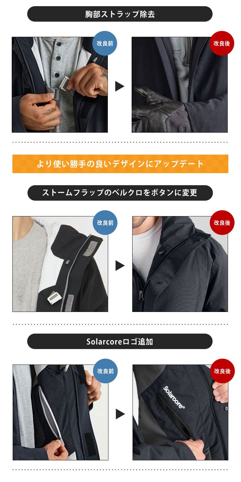 最新 ORION PARKA 3 ブラック オリオンパーカー メンズ エアロゲル