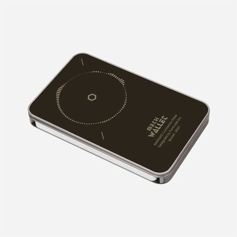 Mech Wallet スライド式 MagSafe カードケース Mech Wallet専用MagSafeプレート マグセーフ メックウォレット