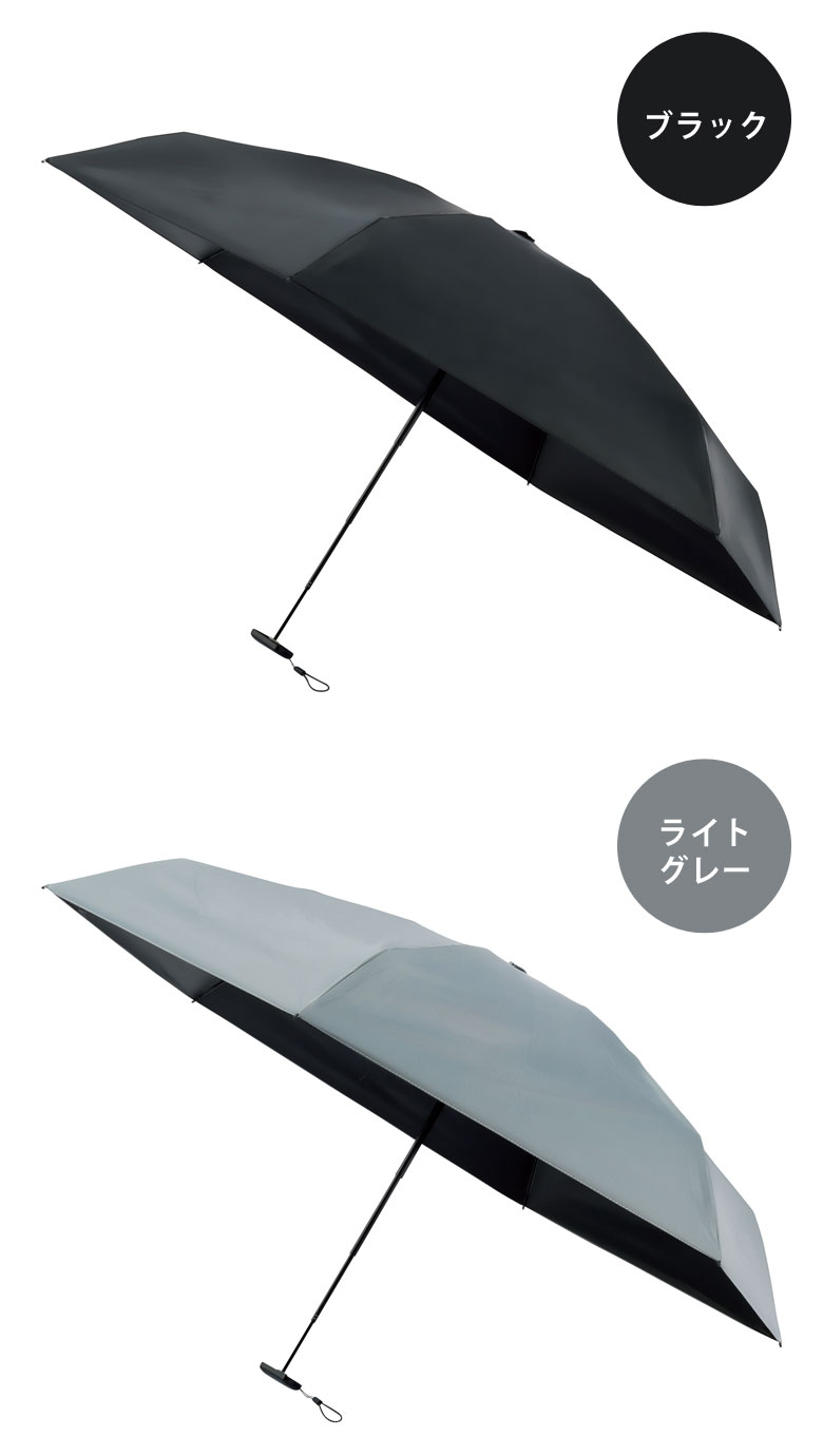 マジカルテックプロテクション 50cm 晴雨兼用 折りたたみ傘 Slim Flat