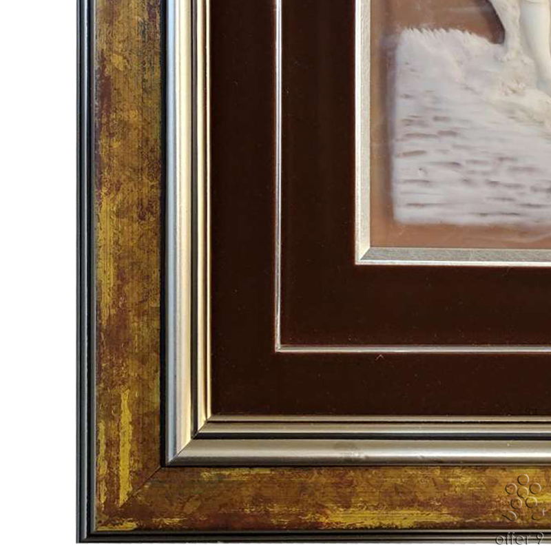 1点もの】アンティーク インコレイストーン カメオアート インテリア