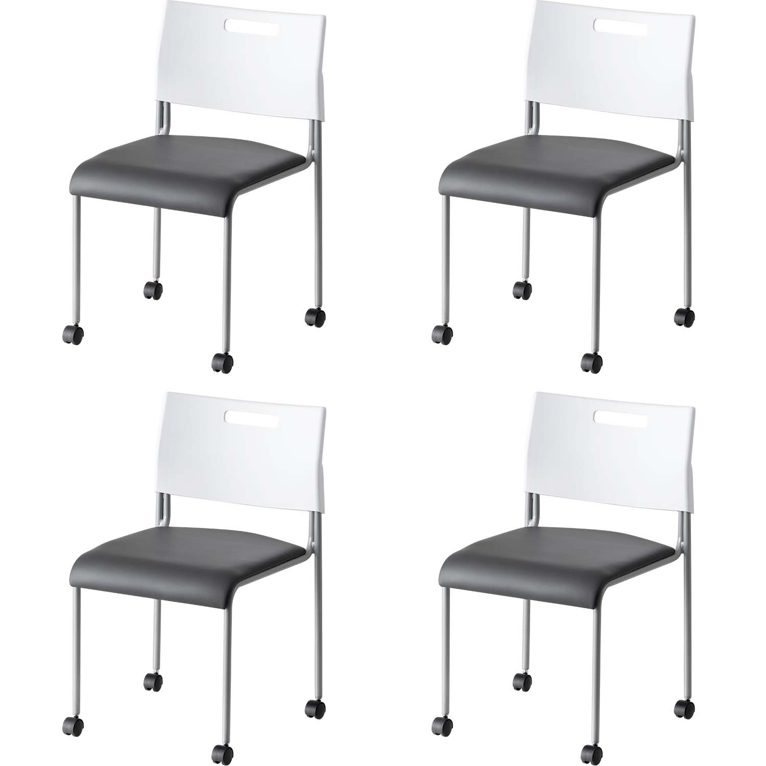 オフィスコム会議用チェア　4脚セット オフィスコム 法人様限定 4脚セット ミーティングチェア 会議用椅子