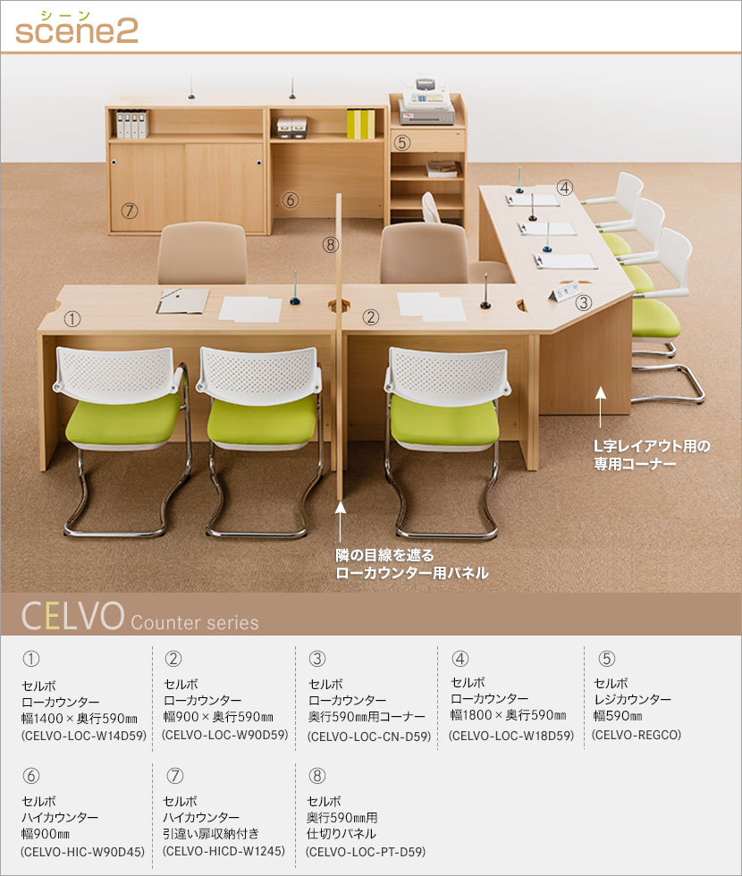 法人様限定 ローカウンター 木製 受付カウンター 接客 幅1400×奥行590×高さ700mm セルボ ホワイト ナチュラル ダークブラウン :  celvo-loc-w14d59 : オフィス家具通販のオフィスコム - 通販 - Yahoo!ショッピング