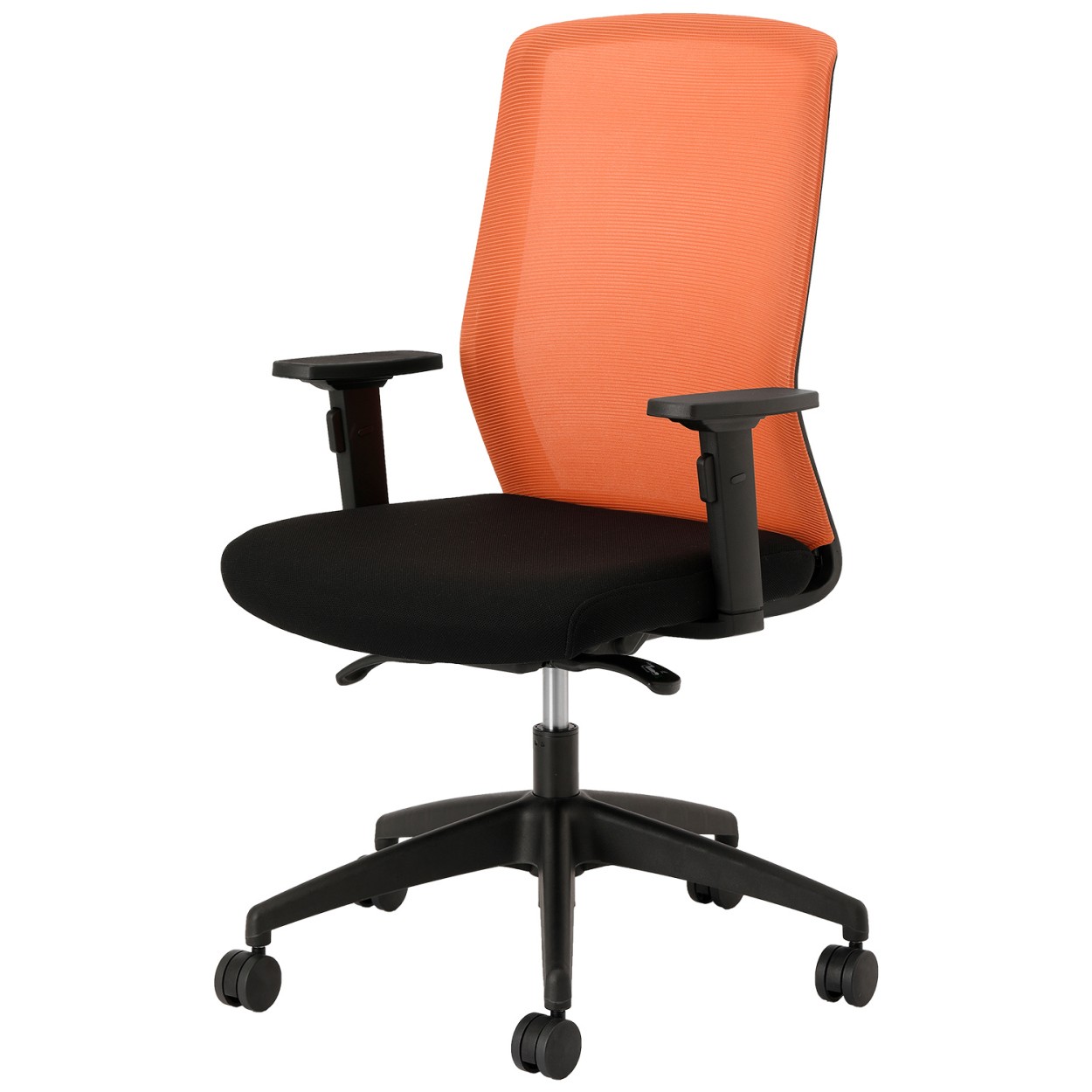 オフィスチェア メッシュ クロッカ シンクロロッキング 椅子 デスクチェア おしゃれ リクライニングチェア 可動肘  幅675×奥行660×高さ965〜1060mm