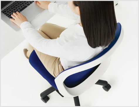 オフィスチェア メッシュ 事務椅子 デスクチェア PLUS プラス Fita