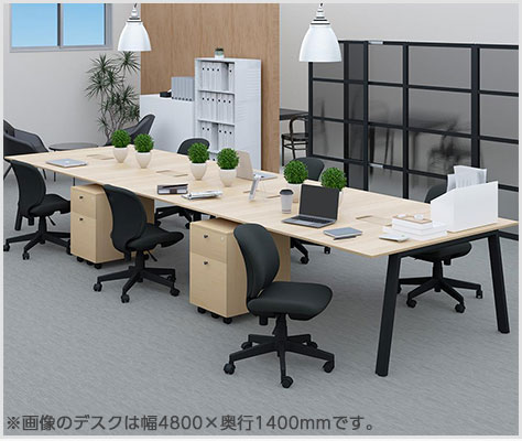 Garage Garage(ガラージ) MR-2407SLHS MRフリースタイルデスク 片面