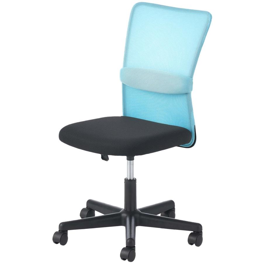 オフィスチェア メッシュ チャットチェア 椅子 キャスター付き ワークチェア 事務椅子 デスクチェア PCチェア 幅580×奥行580×高さ835-930mm｜officecom｜05