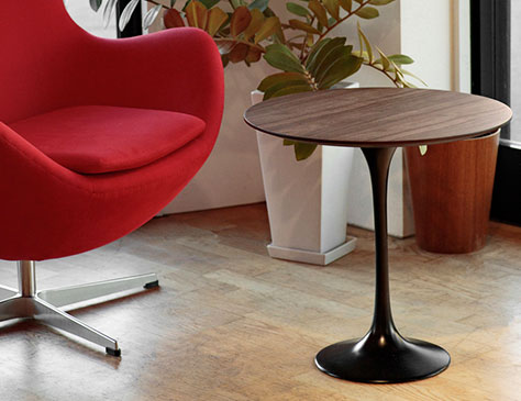 チューリップラウンドサイドテーブル エーロ・サーリネン リプロダクト