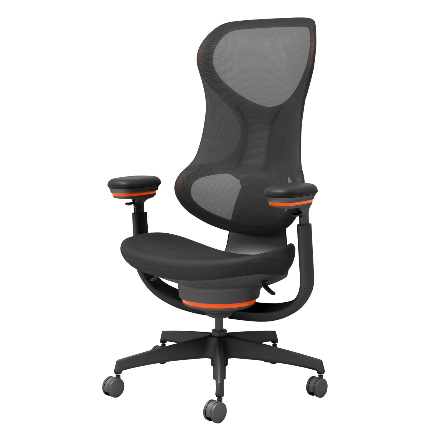 ⑤KOKUYO コクヨ　デスクチェア　オフィスチェア　イングチェア　H KOKUYO（コクヨ） イングクラウド ingCloud ヘッドレストなし 可動肘