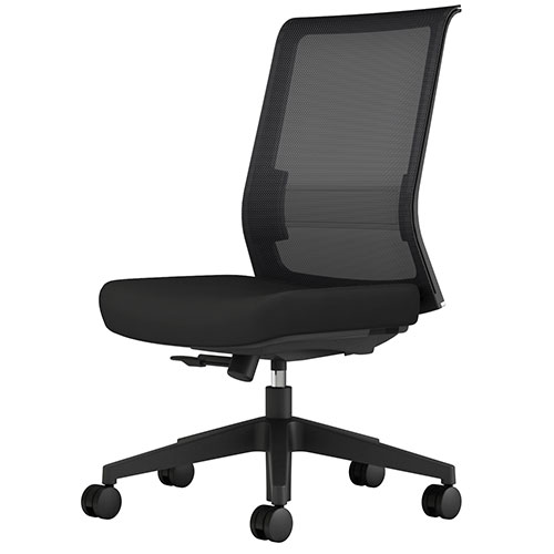 KOKUYO（コクヨ） エントリー2 ENTRY2 オフィスチェア 樹脂脚 ブラック