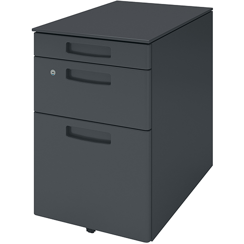 KOKUYO（コクヨ） リーン KOKUYO LEAN ワゴン シリンダー錠 幅395×奥行