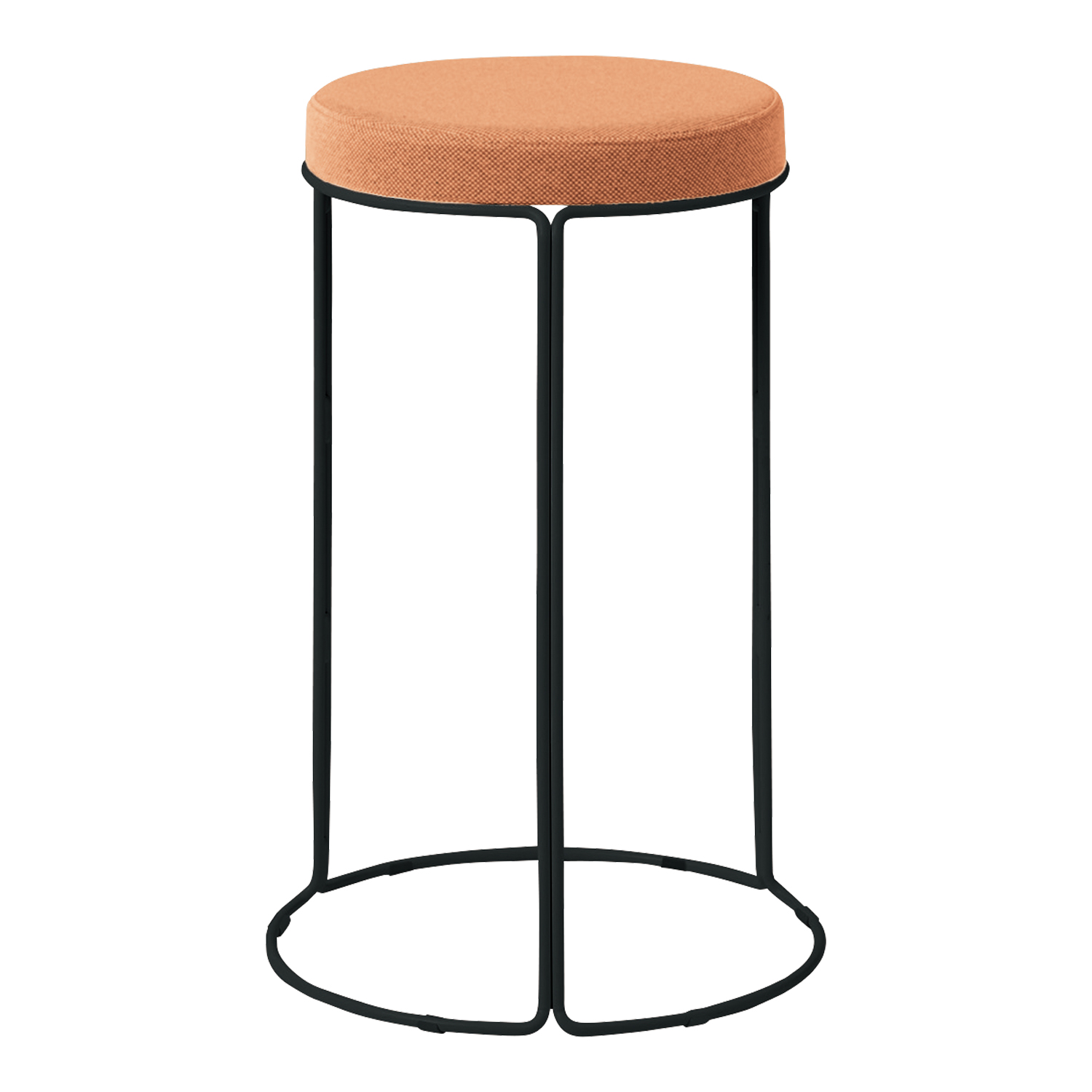 KOKUYO（コクヨ） CK-750 スツール 丸椅子 ミドルハイタイプ ブラック