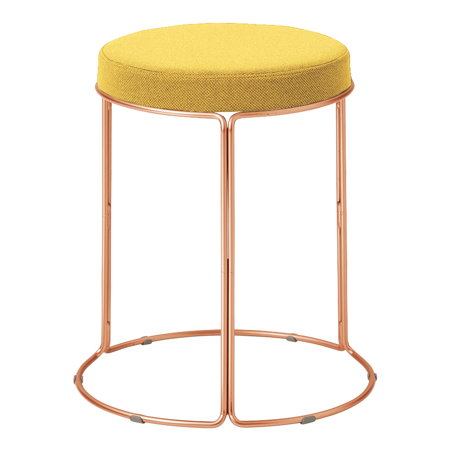 KOKUYO（コクヨ） CK-750 スツール 丸椅子 ミドルタイプ カッパー脚