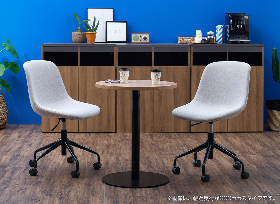 オフィスコム 法人様限定 カフェテーブル 丸テーブル レシル ラウンド