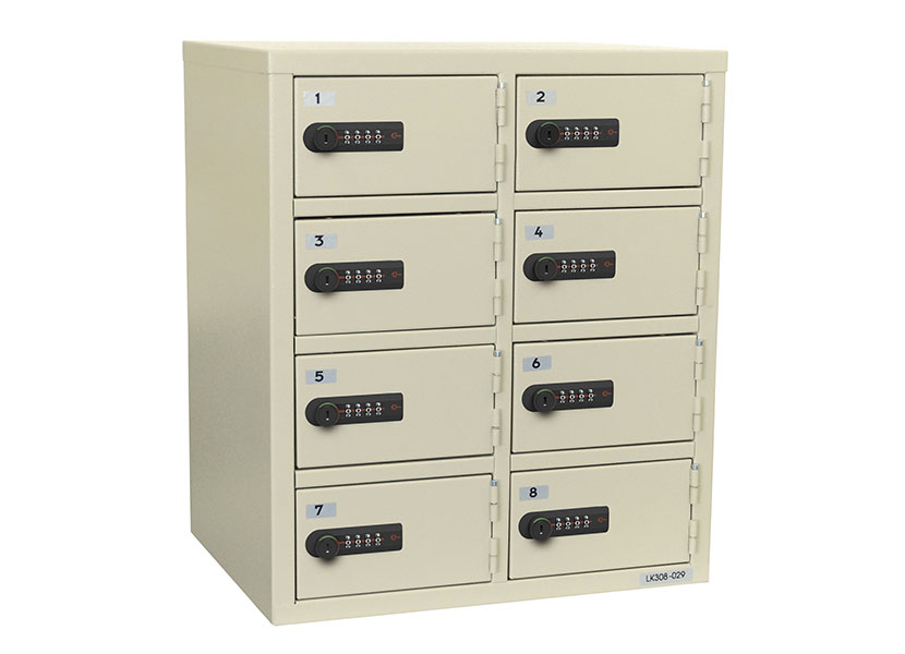 k*i様 EIKO エーコー LK-308 貴重品保管庫 金庫 ロッカー 8人用 エーコー（EIKO） 貴重品保管庫 8人用 LK-308N : オフィス家具通販の