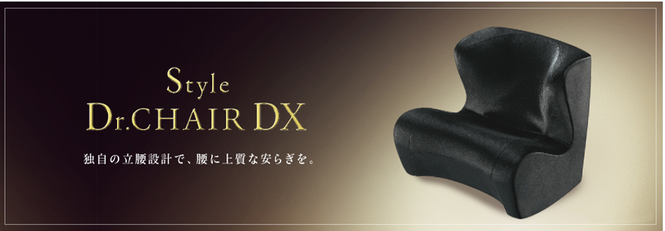 Style Dr. CHAIR DX スタイルドクターチェア デラックス 立腰設計 姿勢 