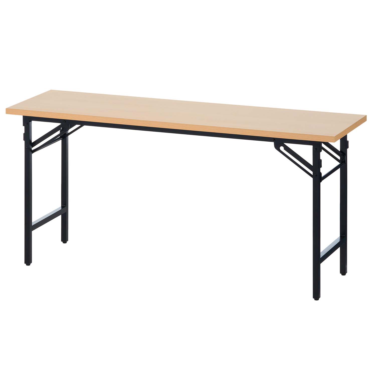 法人様限定 会議用テーブル 折りたたみテーブル 棚無し 幅1500×奥行450