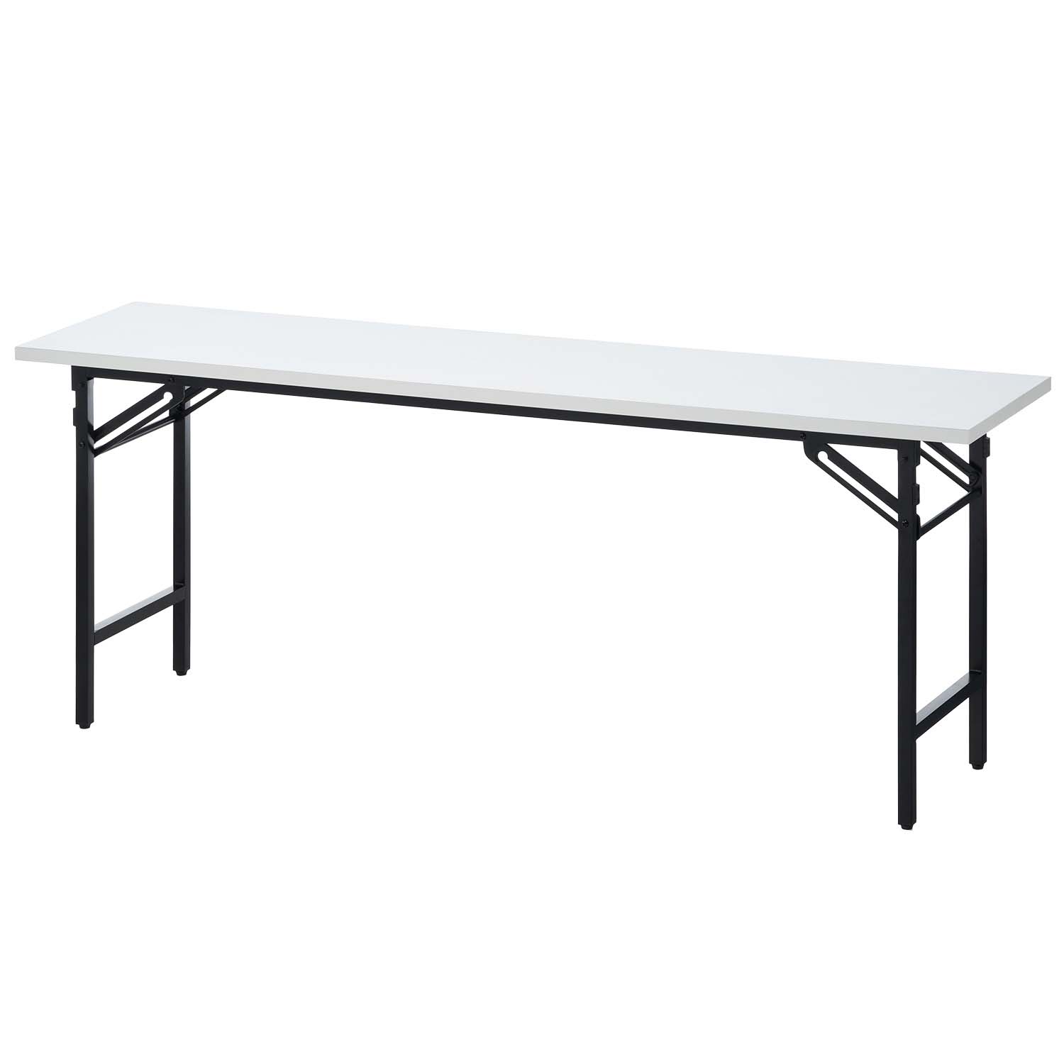 法人様限定 会議用テーブル 折りたたみテーブル 棚無し 幅1800×奥行450 