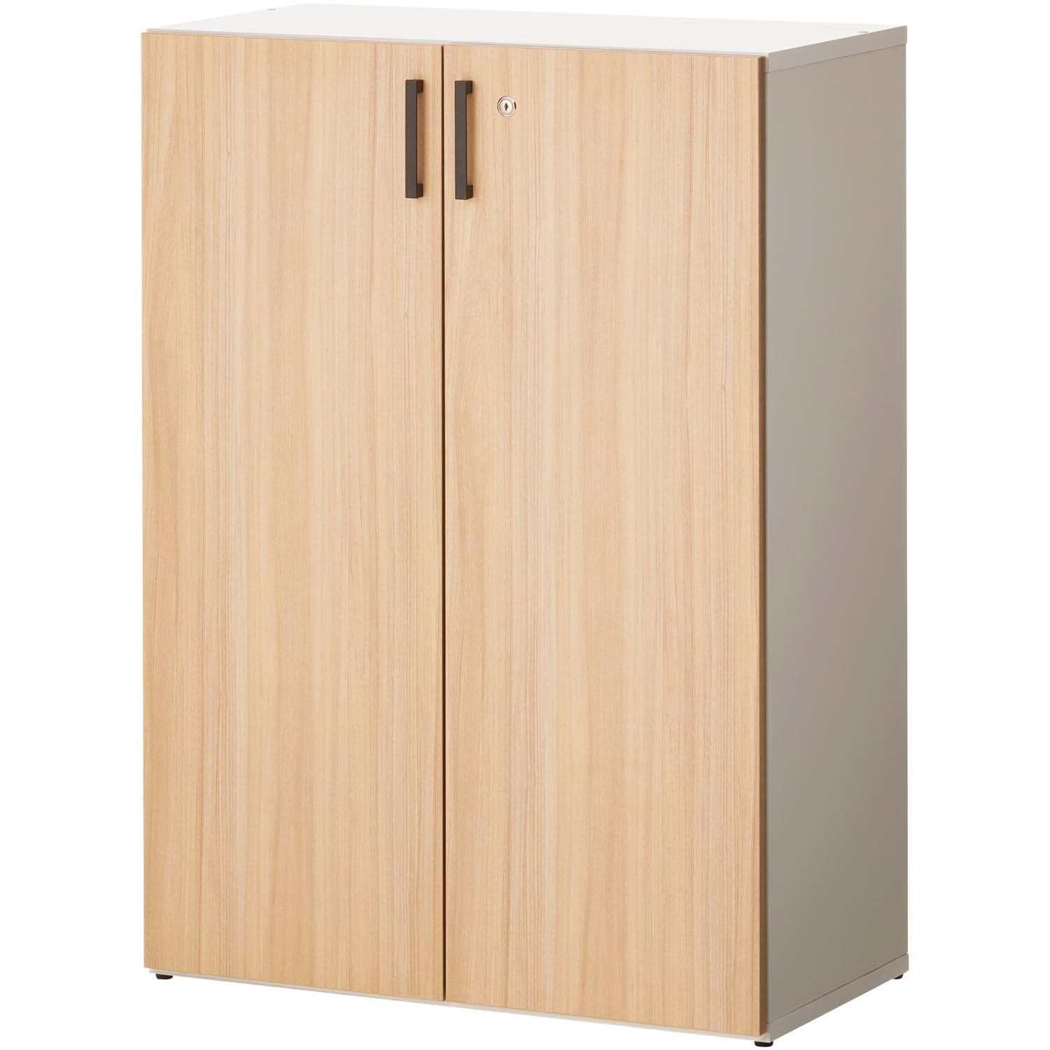 オフィスコム 法人様限定 NFシリーズ 木製キャビネット ミドルタイプ3