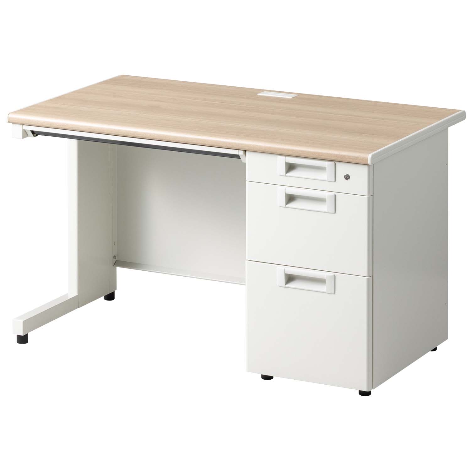 オフィスコム 法人様限定 日本製 スチールデスクSC 片袖机 引き出し