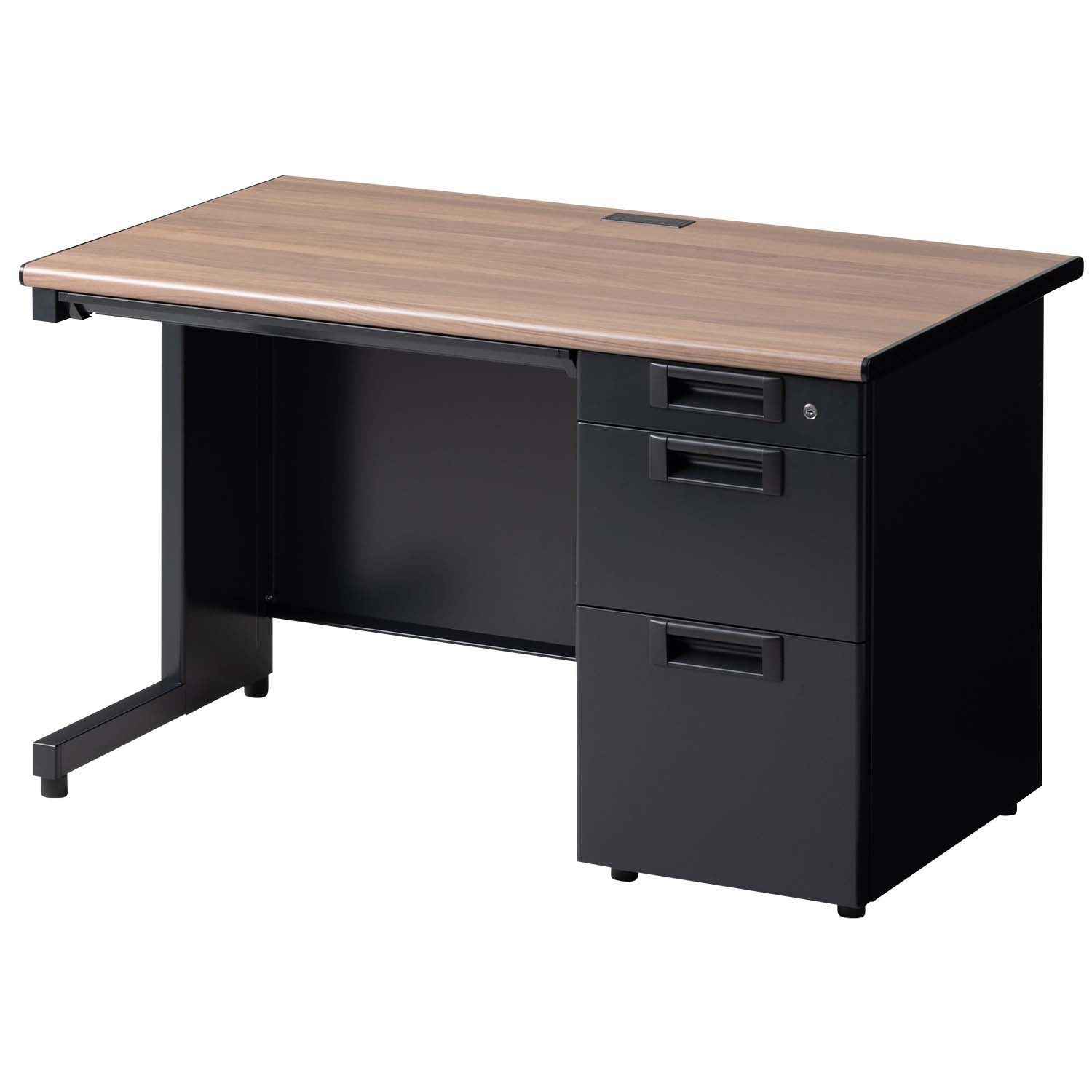 オフィスコム 法人様限定 日本製 スチールデスクSC 片袖机 引き出し