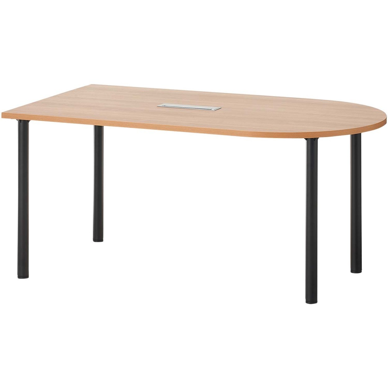 法人様限定 U型ミーティングテーブル2 おしゃれ 会議テーブル 半楕円型