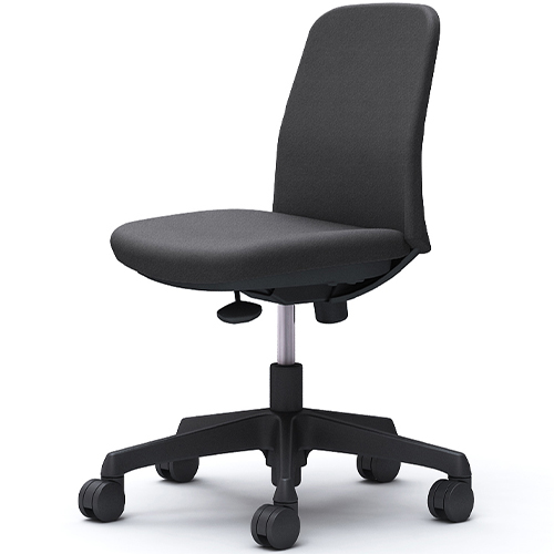 送料無料】 オカムラ ライブス Lives エントリーチェア Entry Chair コンパクトタイプ CD13AR オフィスチェア 肘なし 樹脂脚  ナイロンキャスター 布張り(インターロック) ブラックボディの通販 ｜ オフィスチェア・オフィス家具通販の【オフィスコム】