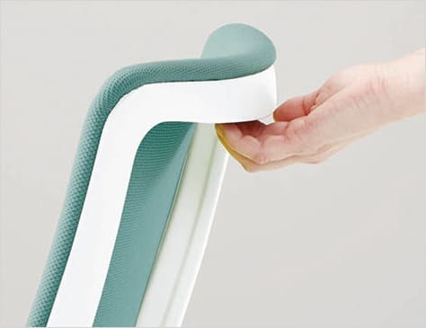 えるために オカムラ ウレタンキャスター ハンガー付き オフィス家具通販のオフィスコム - 通販 - PayPayモール オフィスチェア CG-M CG22VR メッシュタイプ ホワイトフレーム デザインアーム えるために