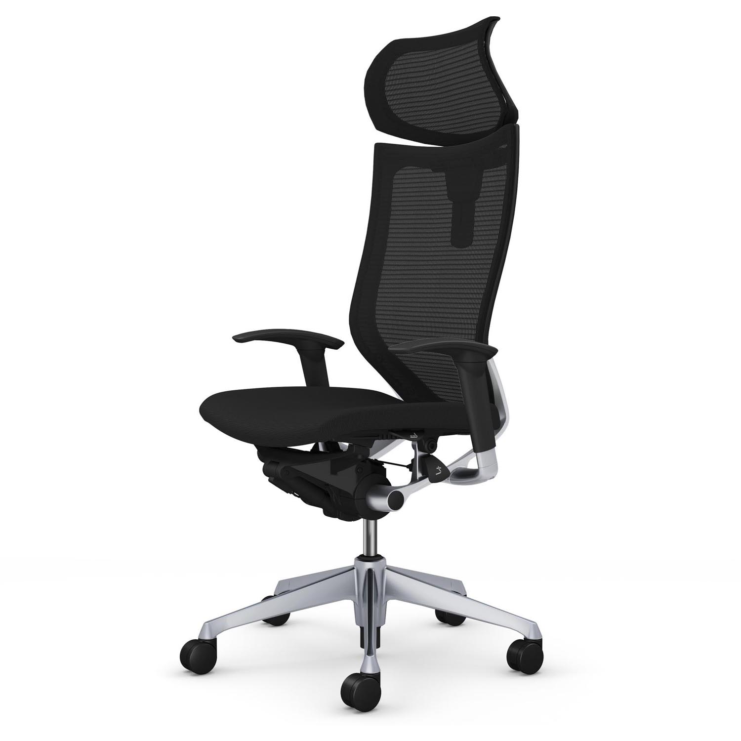 オカムラ　バロン　エクストラハイバック　ブラック　２０１６年製（１０／１６） オカムラ バロン エクストラハイバック ブラック 2016年製（10