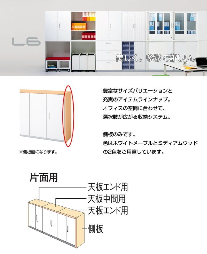 L6 ナチュラルパネル L6-NPS1145-R 幅30×奥行900×高さ1121mm : pl-l6