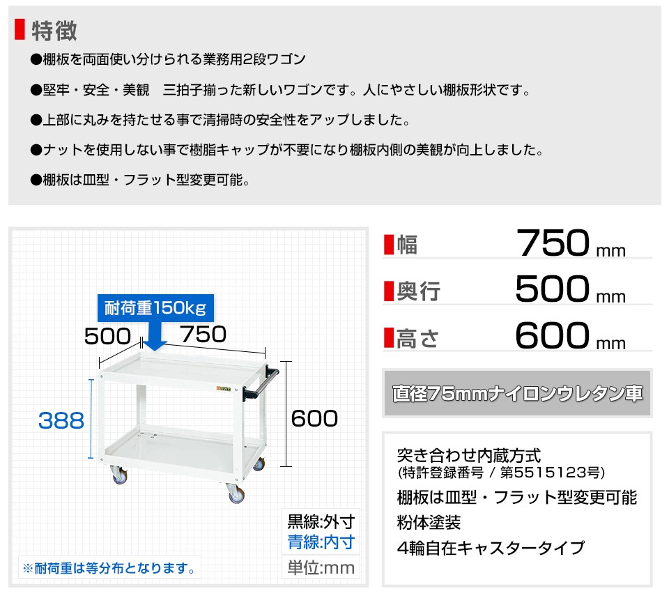 上品 サカエ ニューCSパールラック 均等耐荷重75kg 段 4段タイプ CSPRA