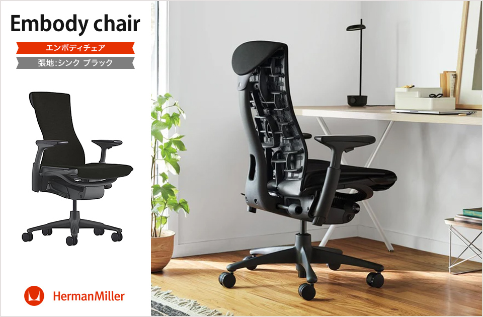 Herman Miller（ハーマンミラー） エンボディチェア Embody Chairs