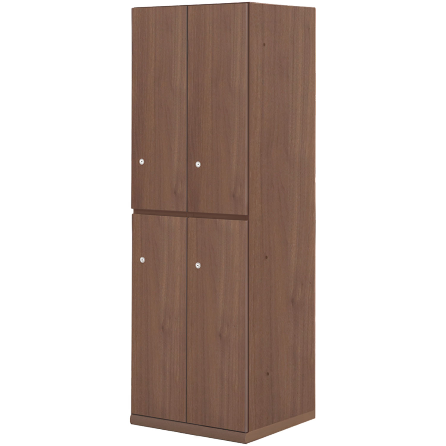 東馬×オフィスコム Variest ロッカー 4人用 スタンダード 木製ロッカー 鍵付き 国産 完成品 幅593×奥行540×高さ1800mm オフィスロッカー スリムロッカー |  | 02