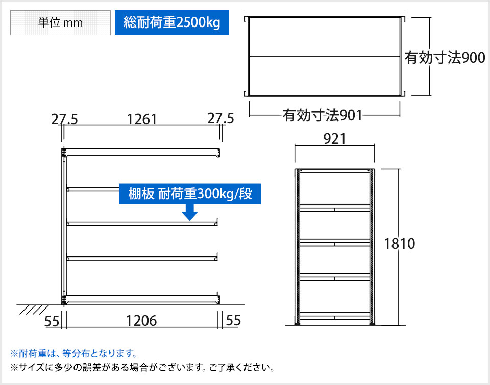 公式】 オフィス家具通販のオフィスコム追加 増設用 TRUSCO M3型中量棚