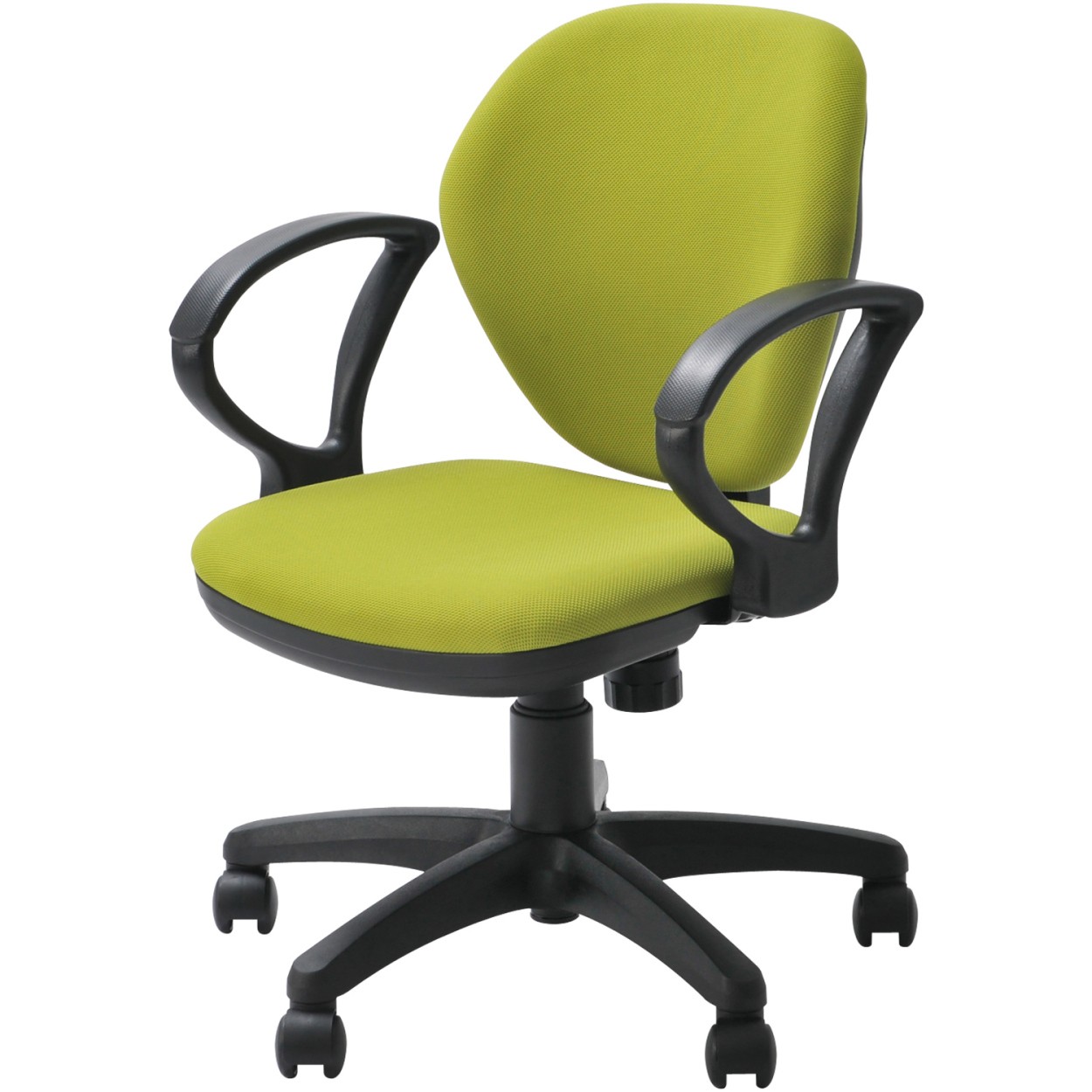オフィスチェア ワークスチェア ロッキング チェア 事務椅子 椅子 キャスター付き チェアー PCチェア 布張り 肘付き 幅590×奥行590×高さ770〜850mm｜officecom｜06