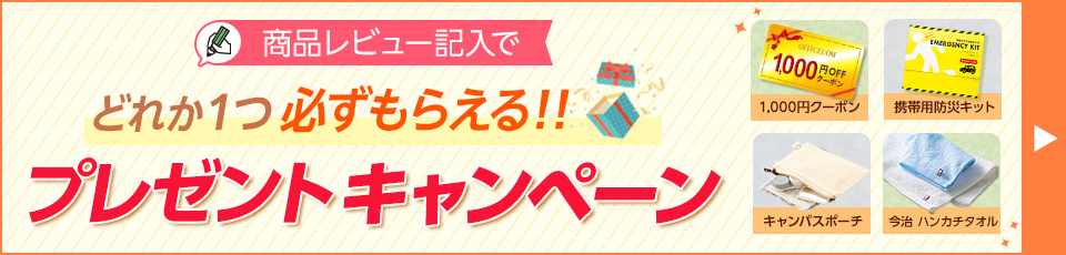 レビューキャンペーンはこちら