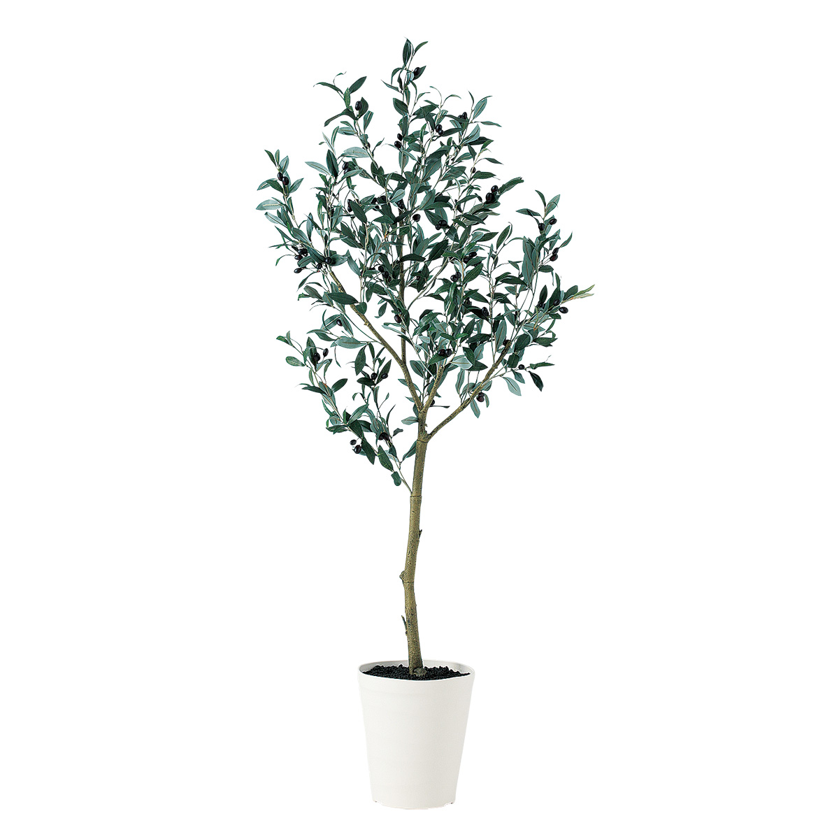 光触媒 ブラックオリーブ FST　幅60 × 奥行40 × 高さ150cm　フェイクグリーン オフィスグリーン 観葉植物 フェイク 人工観葉植物 大型 移転祝い 開店祝い