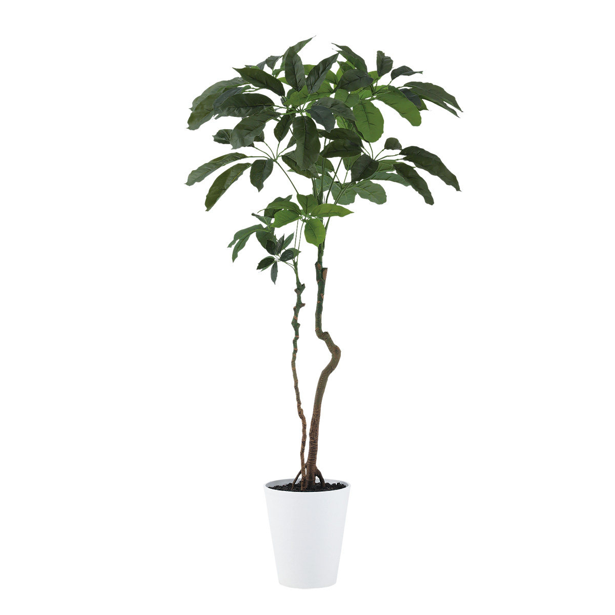 光触媒 人工観葉植物 フェイクグリーン フレッシュマネーツリー 90