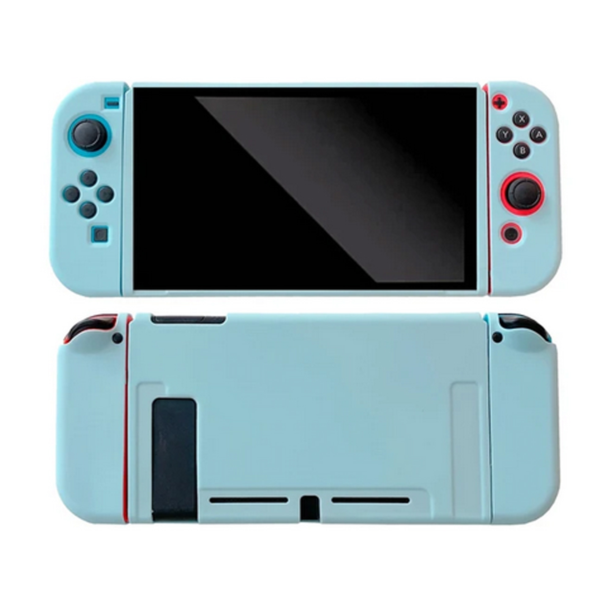 Switch カバー TPU 保護 着脱簡単 ケース 従来モデル Joy-Con 分離式 カラフル スイッチ ニンテンドー Nintendo｜officek-diga｜04