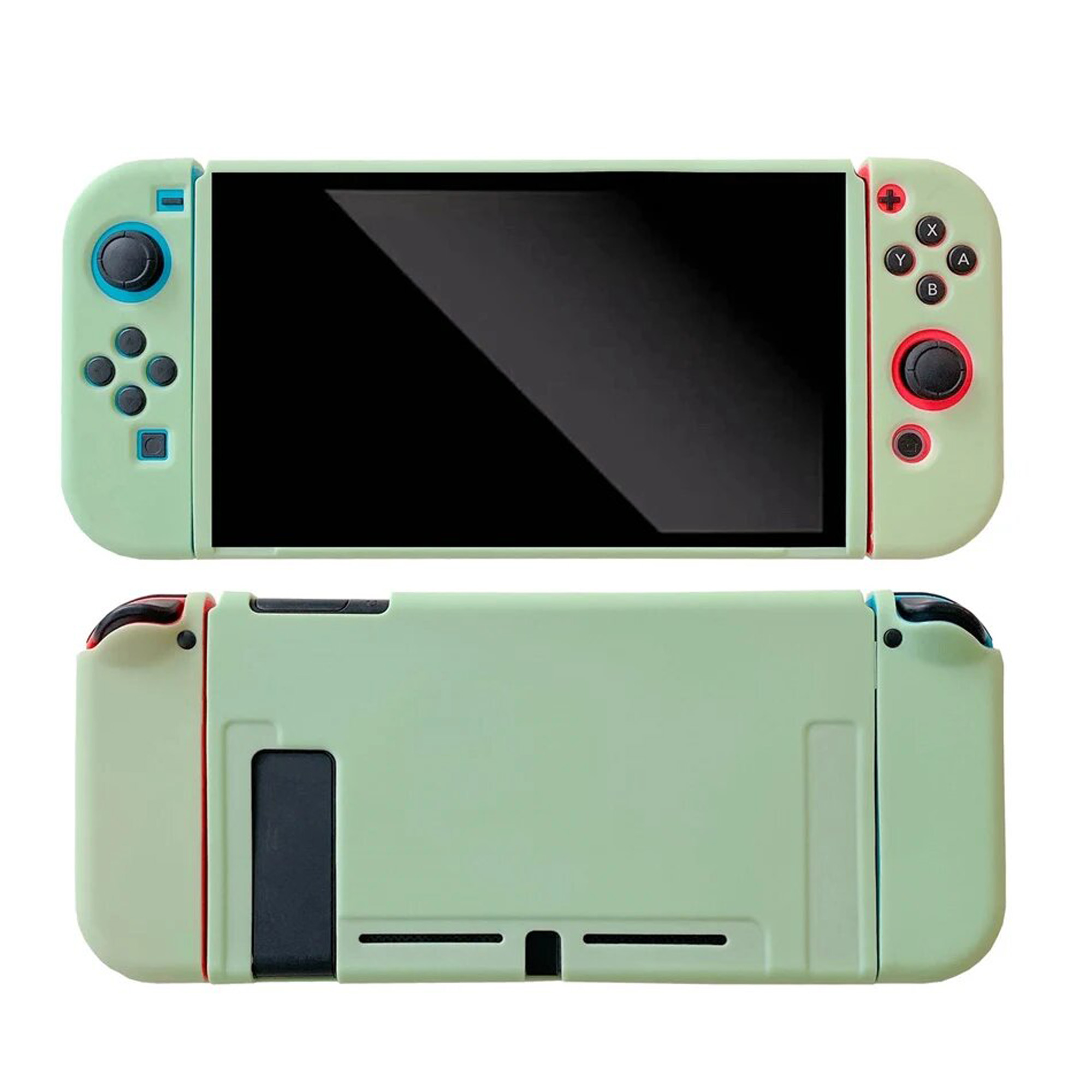 Switch カバー TPU 保護 着脱簡単 ケース 従来モデル Joy-Con 分離式 カラフル スイッチ ニンテンドー Nintendo｜officek-diga｜03