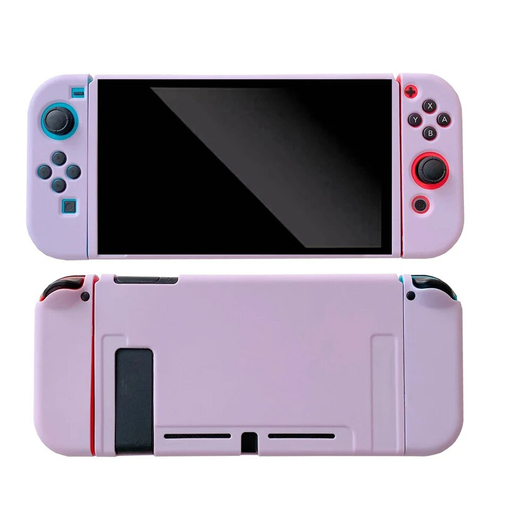 Switch カバー TPU 保護 着脱簡単 ケース 従来モデル Joy-Con 分離式 カラフル スイッチ ニンテンドー Nintendo｜officek-diga｜02